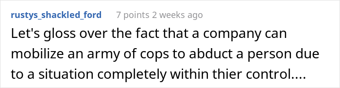 Guy Goes On Vacation And Can't Be Reached By Phone, So Boss Calls Police To Escort Him Back To Work