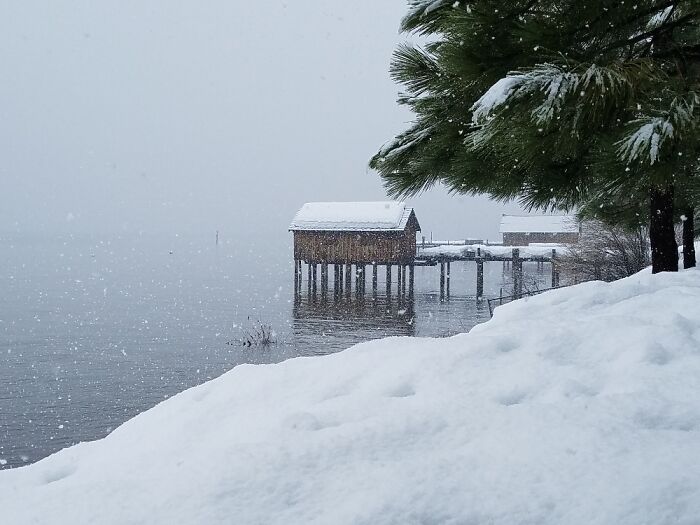 My Favorite Beach In Tahoe In Winter