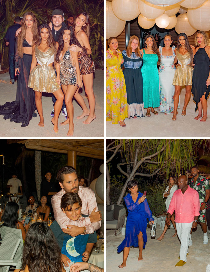 Celebrities flaunting their wealth at a lavish party with elegant outfits and luxurious decor.