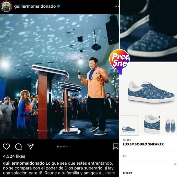 Pastor Guillermo Maldonado In The Louis V Luxembourgish Swag