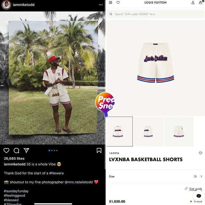 Pastor Mike Todd Ready For Nba Season In The Lv X Nba Bball Shorts