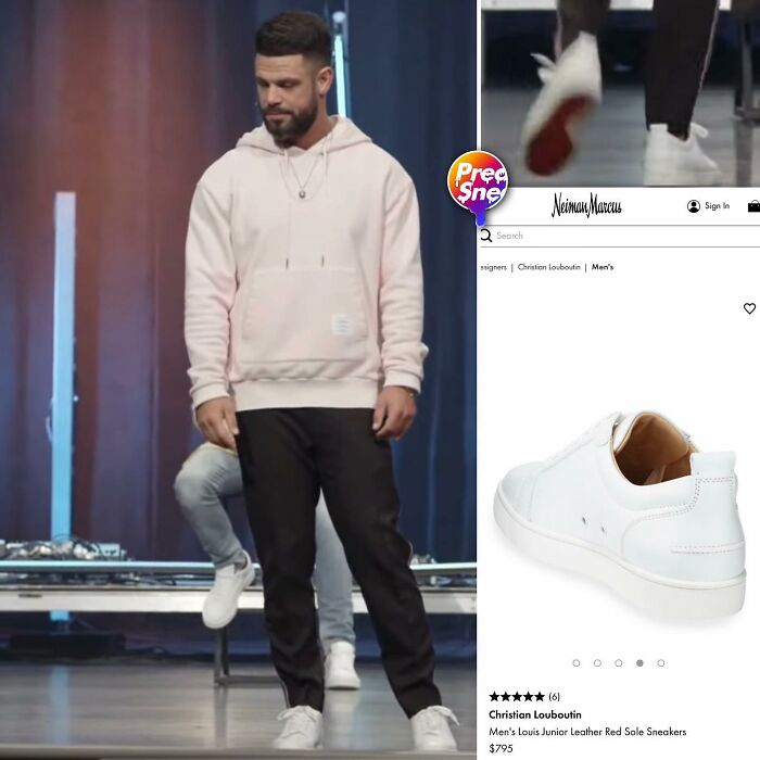 I Think Future Said It Best: “It’s Cool, Man, Pastor Steven Got The Easter Red Bottoms On. Life Is Good, Know What I Mean? Like”