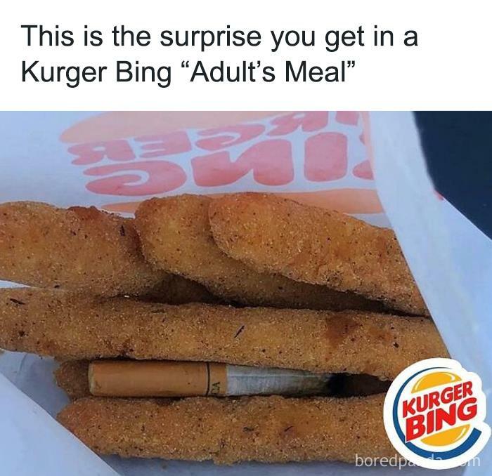 Chicken Fries With The New Smokey Flavor!! Only At Kurger Bing