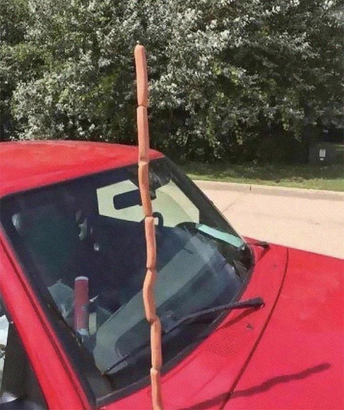 Take It To The Car Wash. They Always Take My Antenna Off