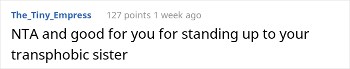 “Am I The Jerk For Storming Off From My Sister’s Wedding After She Deadnamed My Son?” “Am I The Jerk For Storming Off From My Sister’s Wedding After She Deadnamed My Son?”