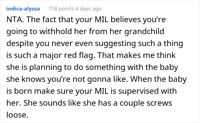 MIL Demands To Know Her Future Granddaughter’s Name, Woman Lies To Her, Almost Certain She’ll Post It Online, And Isn’t Wrong - 20