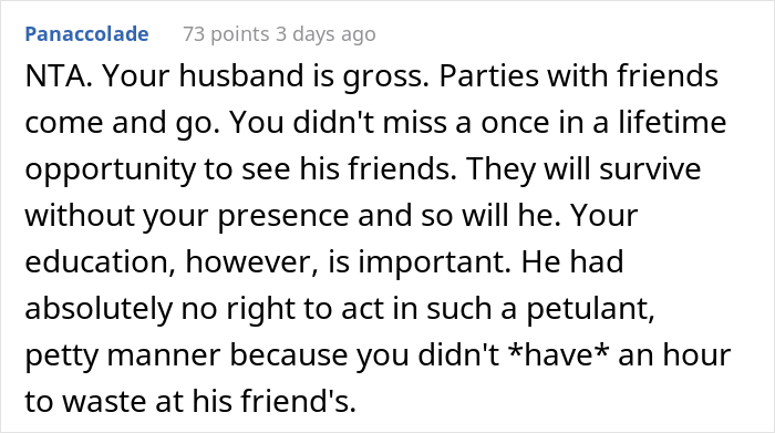 Woman Doesn't Attend Party Because She Has To Study For Exam, Petty Husband Makes Sure She Misses Her Exam Too - 31