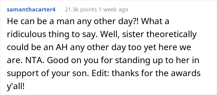 “Am I The Jerk For Storming Off From My Sister’s Wedding After She Deadnamed My Son?” “Am I The Jerk For Storming Off From My Sister’s Wedding After She Deadnamed My Son?”