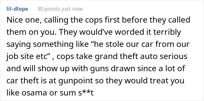 Bosses Mishandle Employee’s Notice, He Gets Pro Revenge By Forcing Them To Collect The Company’s Truck Before It’s Towed Away Bosses Mishandle Employee’s Notice, He Gets Pro Revenge By Forcing Them To Collect The Company’s Truck Before It’s Towed Away