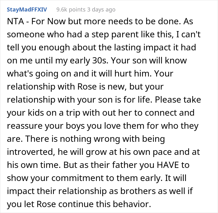 Woman Secretly Cancels Family Trip For One Stepson, Gets Mad When The Dad Calls Off Vacation For The Whole Family