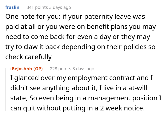 Tired Of Upper Management Thinking They Have A Noose Around Employees’ Necks, This New Dad Quits In Style - 13