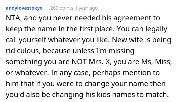 Man Contacts Ex Asking Her To Reconsider After She Refused To Change Her Surname When His New Wife Demanded Her To Do So - 23