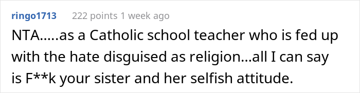 “Am I The Jerk For Storming Off From My Sister’s Wedding After She Deadnamed My Son?” “Am I The Jerk For Storming Off From My Sister’s Wedding After She Deadnamed My Son?”