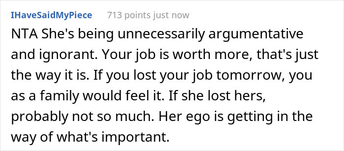 &ldquo;AITA For Telling My Wife My Job Has To Come Before Hers?&rdquo;