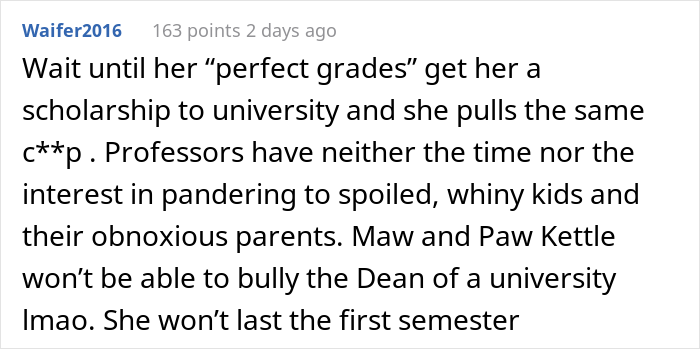 Principal Orders Teacher To Change Lazy Student's Grade Just Because Her Parents Work At School District, They Maliciously Comply - 20