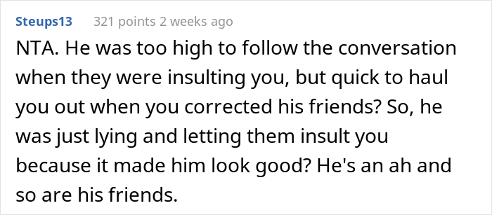 Woman Puts Boyfriend’s Mates In Their Place By Revealing She Makes Twice His Salary After They Called Her A Gold Digger - 27