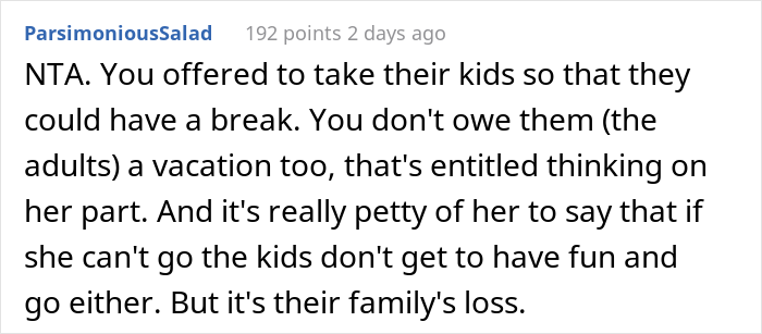 Kids' Mom Is Angry After Their Aunt Invites Everyone To Disney World Except Her And Husband - 17