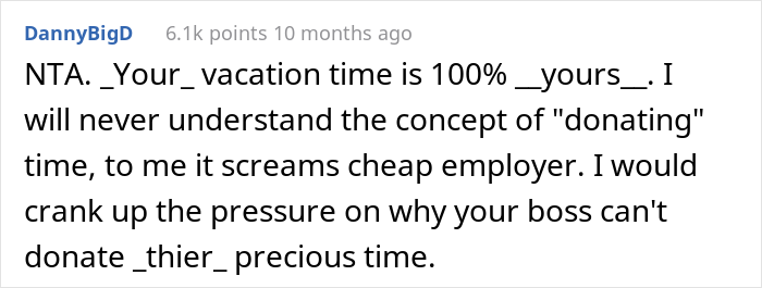 Worker Refuses To Donate Vacation Days To A Colleague With A Sick Daughter, Gets Hate From Entire Office, Wonders If He's A Jerk