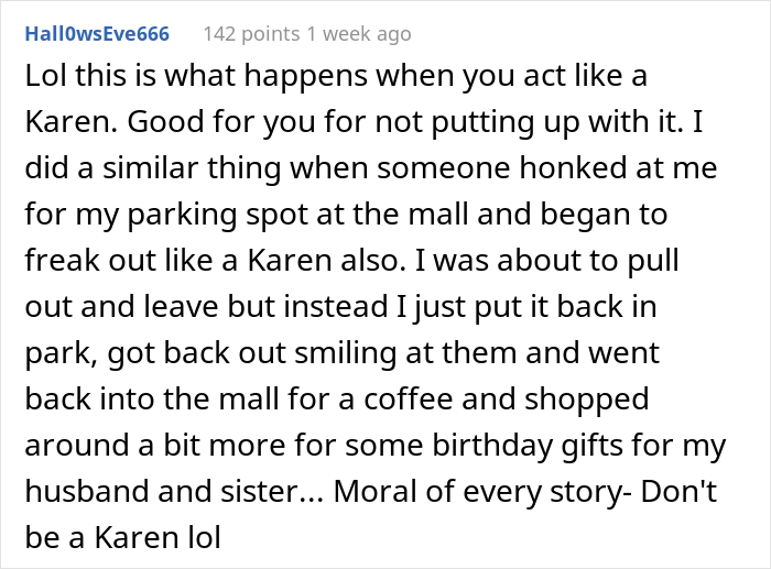 Internet Applauds Woman For Shelling Out An Extra $40 To Take Petty Revenge On Entitled Neighbor