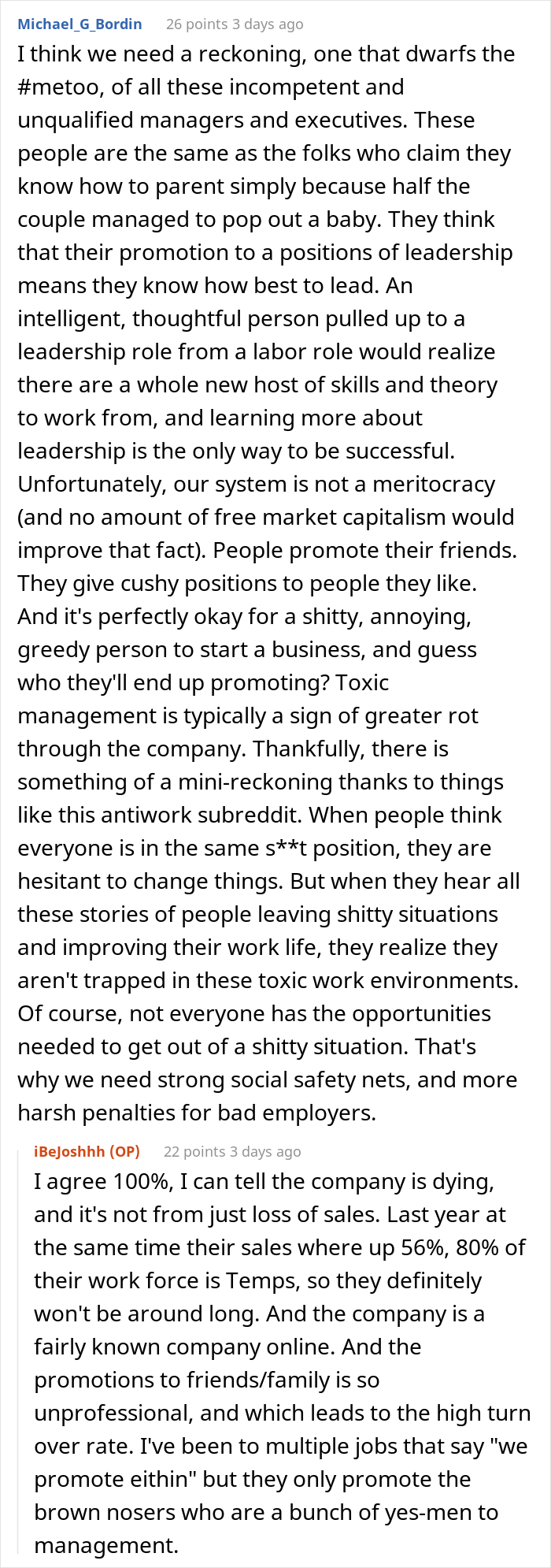 Tired Of Upper Management Thinking They Have A Noose Around Employees’ Necks, This New Dad Quits In Style - 16