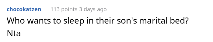 Mother-In-Law Wants To Sleep In Couple's Bed, Can't Take 'No' For An Answer And Starts Marital Drama