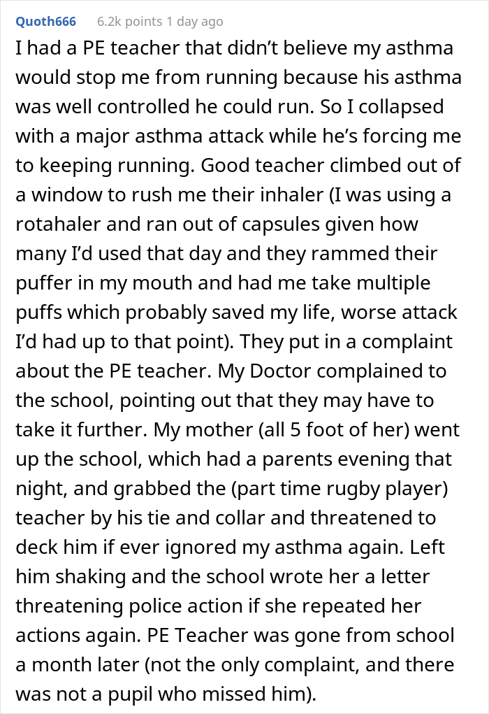 Mom Is Tired Of Calls From School Demanding She Bring Her Daughter To Class Because They Don't Believe She's Actually Sick, So She Maliciously Complies