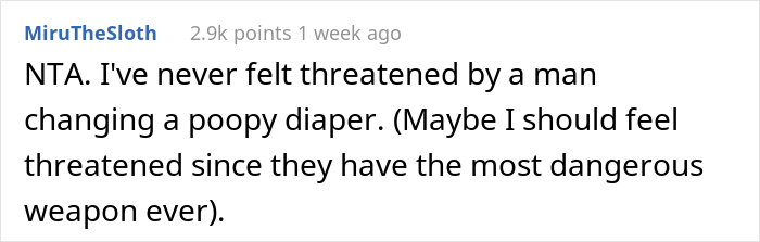 Dad Has To Change Son's Diaper In The Ladies’ Room And Gets Yelled At, Asks If He's The Jerk Dad Has To Change Son's Diaper In The Ladies’ Room And Gets Yelled At, Asks If He's The Jerk