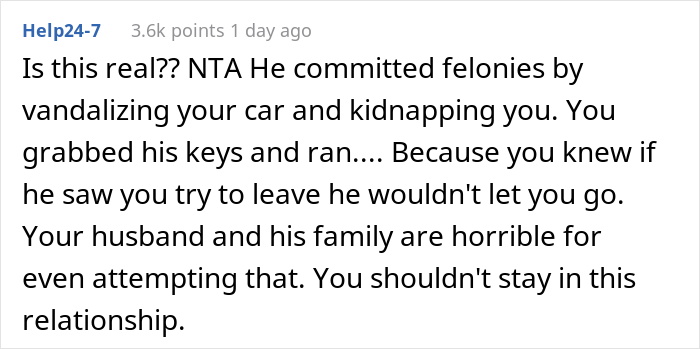 Wife Hijacks Husband&rsquo;s Car To Leave A Family Party Because He Tricked Her Into Coming To The BBQ Even Though She Had A Shift At Work