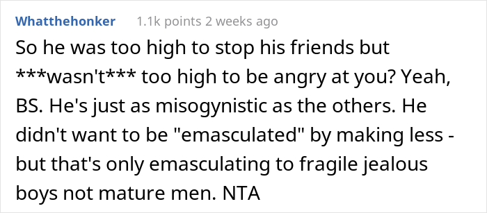 Woman Puts Boyfriend’s Mates In Their Place By Revealing She Makes Twice His Salary After They Called Her A Gold Digger - 24