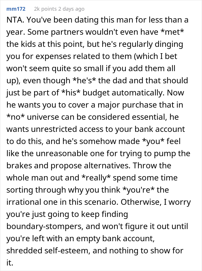 Woman Refuses To Let Her Boyfriend Have Her Bank Account Info To Buy His Son A Present, Relationship Drama Ensues