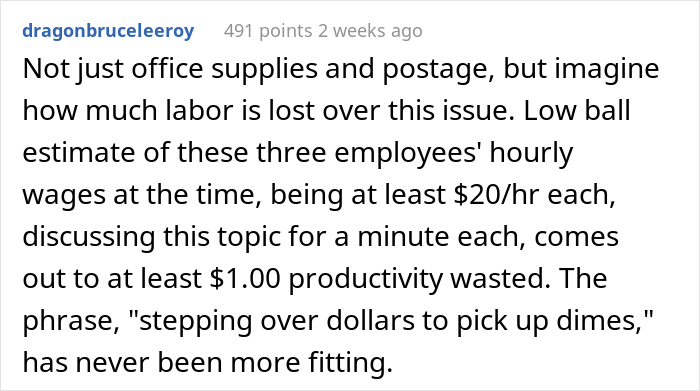 Supervisor Wants Employee To Pay $0.10 For An 'Unauthorized Phone Call', Gets What They Ask For But It Costs Them Much More - 18