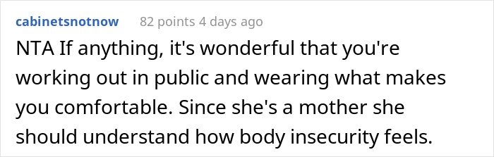 Mom Shames Plus-Size Woman For Wearing "Revealing" Clothes At The Park, She Wonders Whether She Was In The Wrong Here Mom Shames Plus-Size Woman For Wearing "Revealing" Clothes At The Park, She Wonders Whether She Was In The Wrong Here