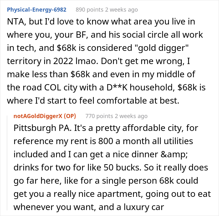 Woman Puts Boyfriend’s Mates In Their Place By Revealing She Makes Twice His Salary After They Called Her A Gold Digger - 19