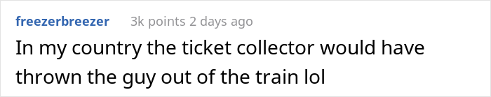 Guy&rsquo;s Booked Train Seat Gets Taken By Arrogant Passenger, He Does The Same With First Class Seat Because The Conductor Couldn&rsquo;t Help Him About It