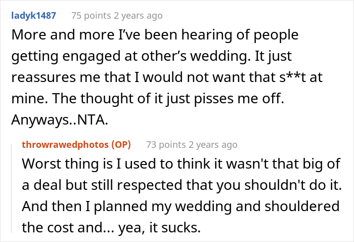 Bride Considers Deleting Her Friend's Engagement Photos, The Internet Supports Her - 23