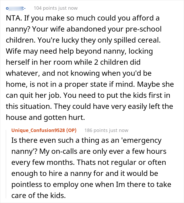 &ldquo;AITA For Telling My Wife My Job Has To Come Before Hers?&rdquo;