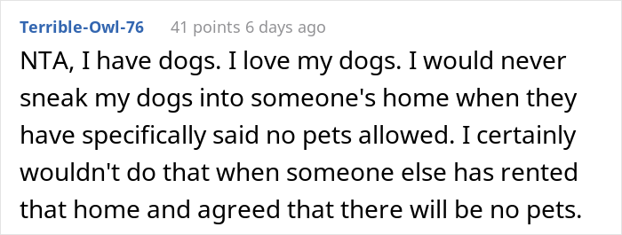 Woman Drops $4,000 For Pet-Free Family Vacation, SIL Tries To Sneak Her Dog Into Airbnb, Woman Cancels And Leaves SIL Stranded - 27