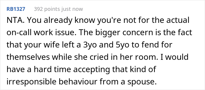&ldquo;AITA For Telling My Wife My Job Has To Come Before Hers?&rdquo;