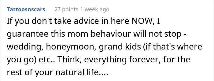 Guy Plans To Pop The Question During A Long-Awaited Vacation, Mother Throws A Tantrum Because He Refused To Take Her - 25
