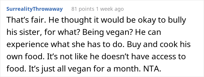 “I Really Don’t Care”: Dad Is Praised For Punishing Bully Son With Vegan Meals “I Really Don’t Care”: Dad Is Praised For Punishing Bully Son With Vegan Meals