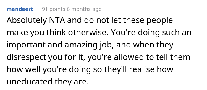 Woman Asks If She Was Wrong For Bringing Up The Fact That She Earns More Than Her Siblings To Her Parents When They Tell Her To Get A &lsquo;Real Job&rsquo;