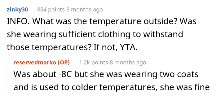 Dad Leaves Daughter On The Roof In 18°F Weather For 2 Hours To Teach Her A Lesson, Wonders If He's The Jerk - 13