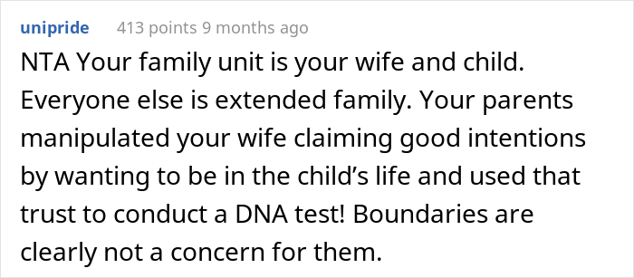 Racist Parents Secretly Test Their Grandkid's DNA Because They Don't Like Their Son’s Wife, Drama Ensues Racist Parents Secretly Test Their Grandkid's DNA Because They Don't Like Their Son’s Wife, Drama Ensues