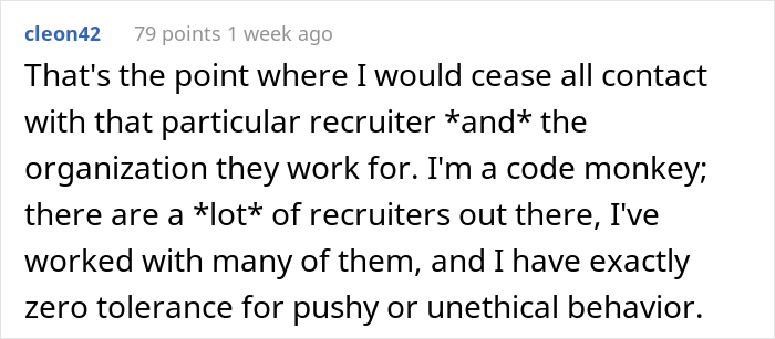 Guy Is Flabbergasted By This Recruiter's Audacity In Offering Him A Job For Half The Salary He Currently Earns - 19