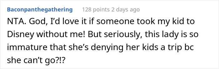 Kids' Mom Is Angry After Their Aunt Invites Everyone To Disney World Except Her And Husband - 18