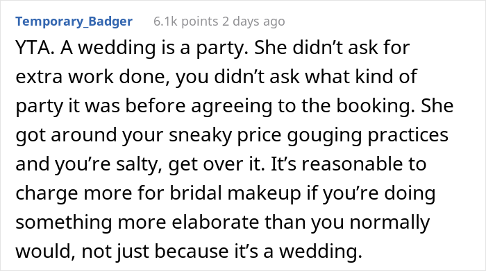 Makeup Artist Charges Woman $500 Instead Of $150 After Finding Out She&rsquo;s A Bride, Asks If They&rsquo;re A Jerk