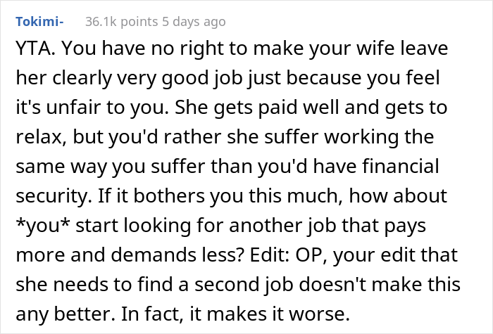Husband Is Annoyed With Wife Keeping Secrets About Her Job And Having Free Time, Tells Her To Find Another One - 12