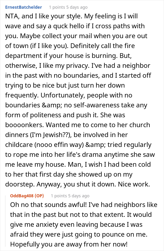 "She Got Visibly Angry And Asked If My Husband Was As Big Of A Jerk As I Was": Woman Told New Neighbor She Doesn't Want To be Friends