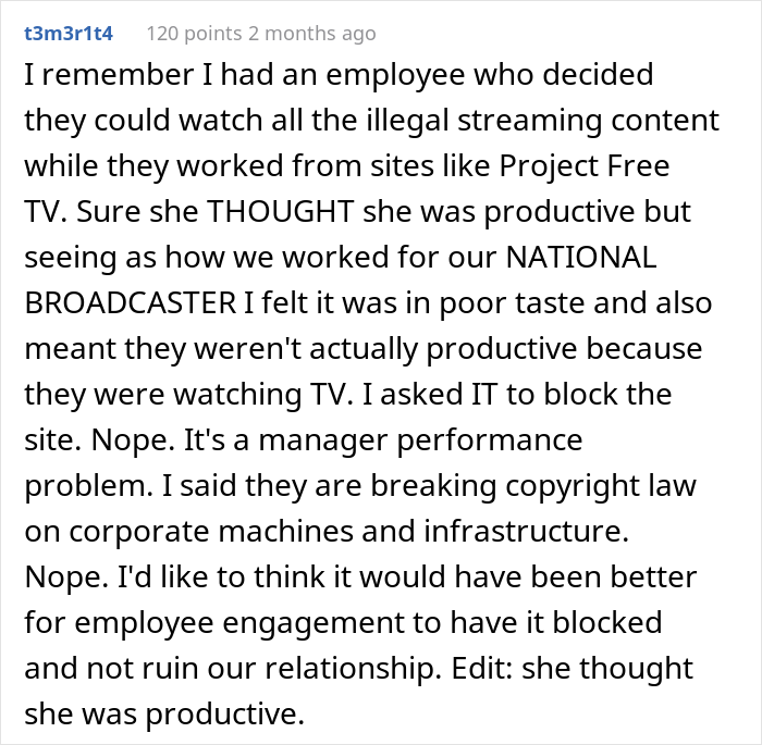 Management Brushes Off This Guy’s Concerns About A Certain Employee, So He Places Every Possible Restriction On His Computer - 19