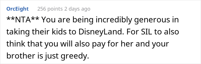 Kids' Mom Is Angry After Their Aunt Invites Everyone To Disney World Except Her And Husband - 16